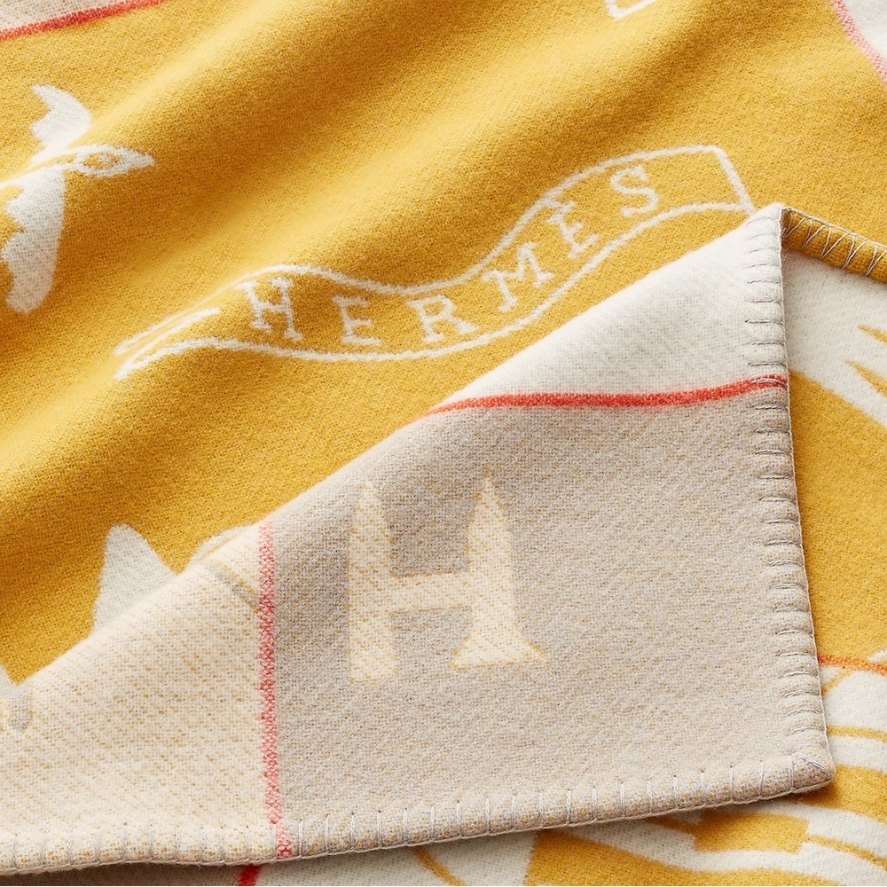 100% New HERMES BLANKET